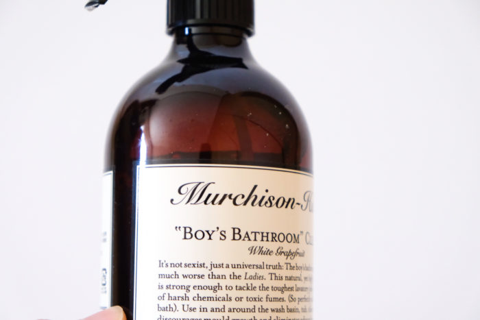 男子の為の水周り洗剤。『Murchison-Hume ボーイズ・バスルームクリーナー』【マーチソンヒューム】