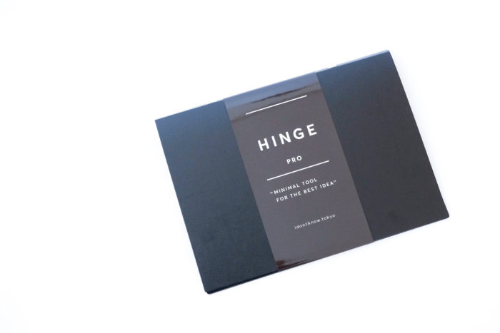 『HINGE PRO』コピー用紙を最高のアイディアツールに。クリエイティブに発想する為の究極のバインダー。