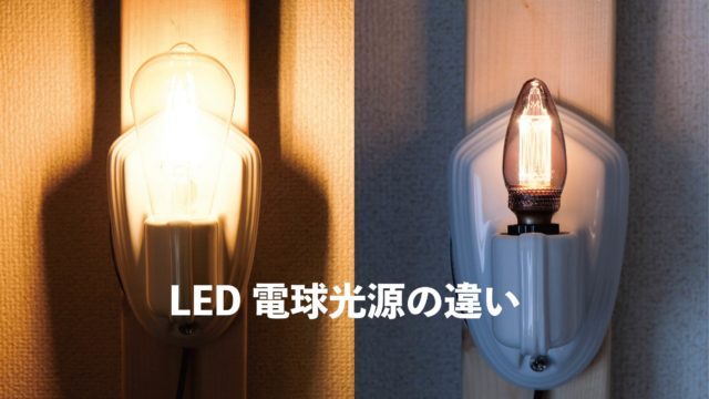 眩しくない】エジソンバルブ型LED電球ならノスタルジア がおすすめ。【LED電球・光源の違い】｜暮らしとインテリア SUMURO(スムロ)